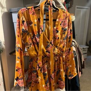 Floral romper